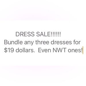 Dress Sale!